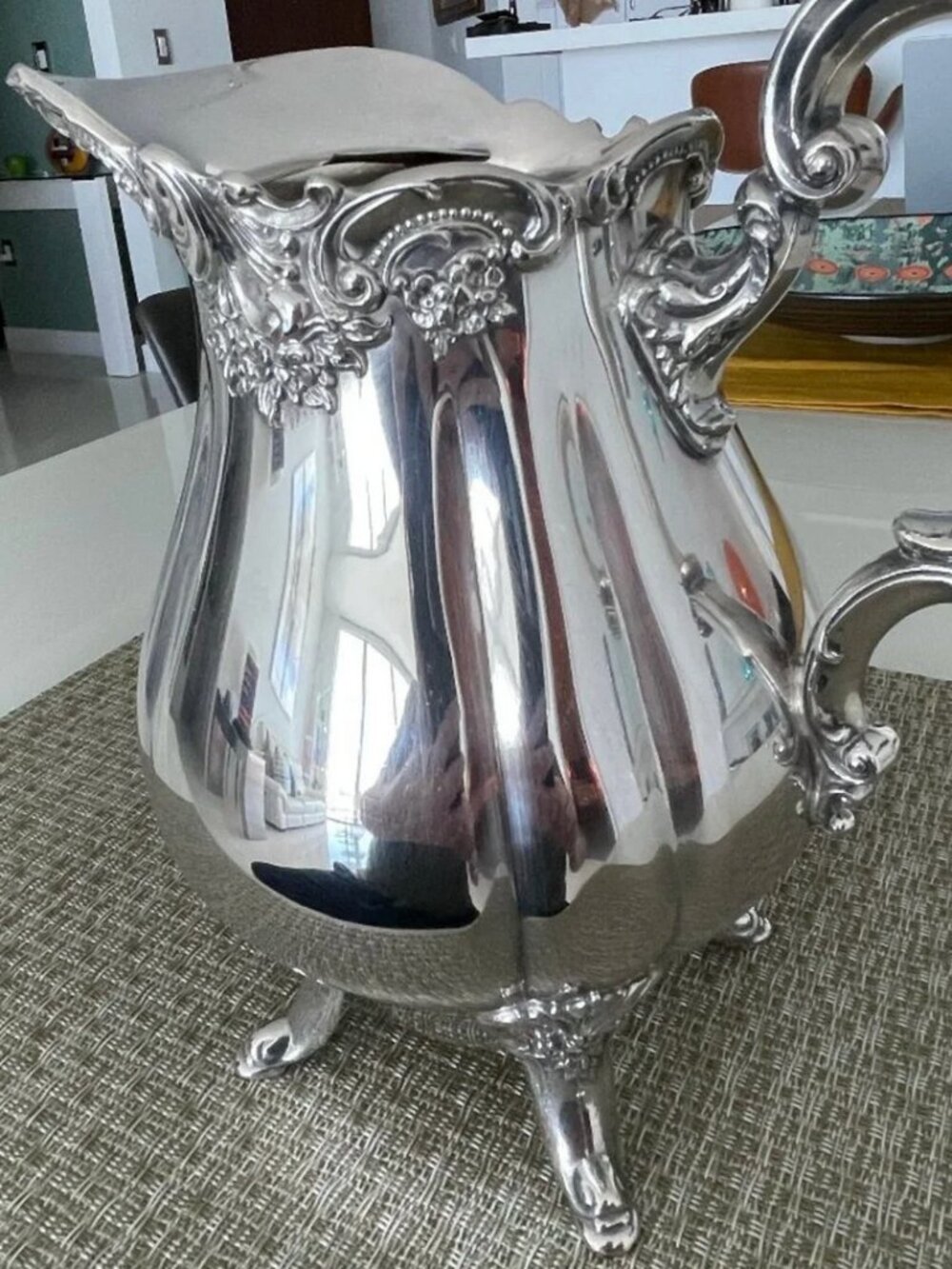 Wallace Grande Baroque Silverplate Water Pitcher #267